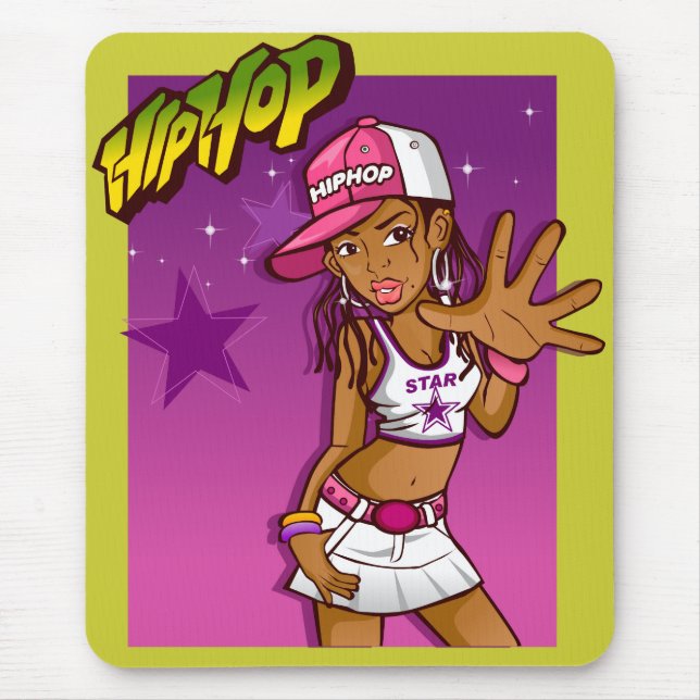 Hip Hop Mousepad (Vorne)