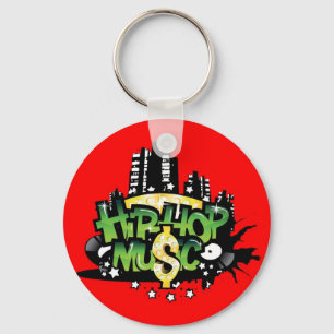 Hip Hop Music Schlüsselanhänger