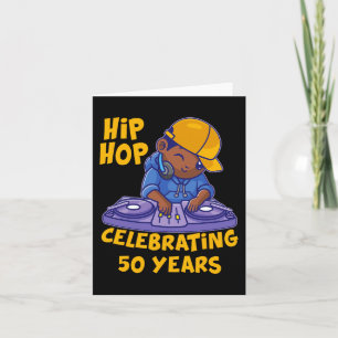 Hip Hop Musik 50 Jahre Schwarze Geschichte Dj Da Karte