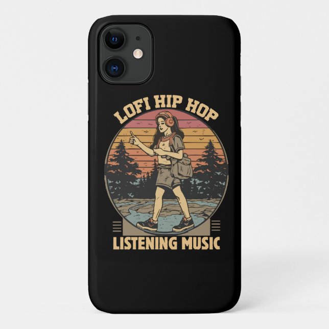 Hip Hop Musik Case-Mate iPhone Hülle (Rückseite)