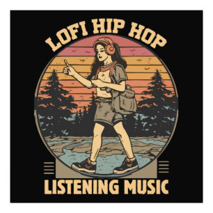 Hip Hop Musik Fotodruck