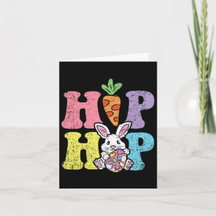Hip Hop Oster Bunny Egg Jagd Kaninchen Frühling Karte