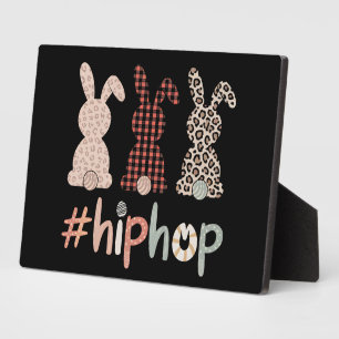 Hip Hop Osterhase Frühling Süß Fotoplatte