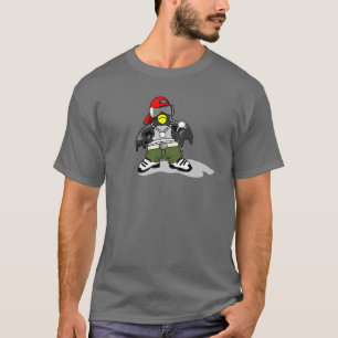 Hip-Hop-Pinguin-Hemd T-Shirt
