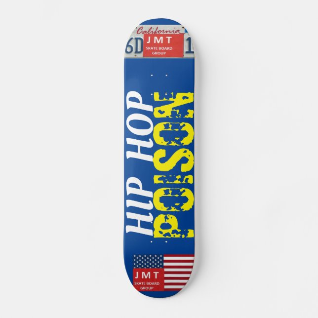 HIP HOP POISON Skateboard (Vorderseite)