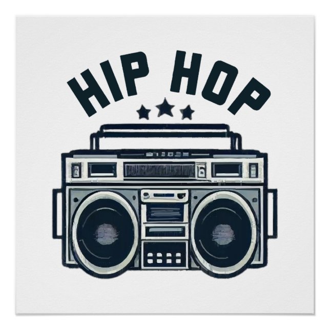 Hip Hop Poster (Vorderseite)