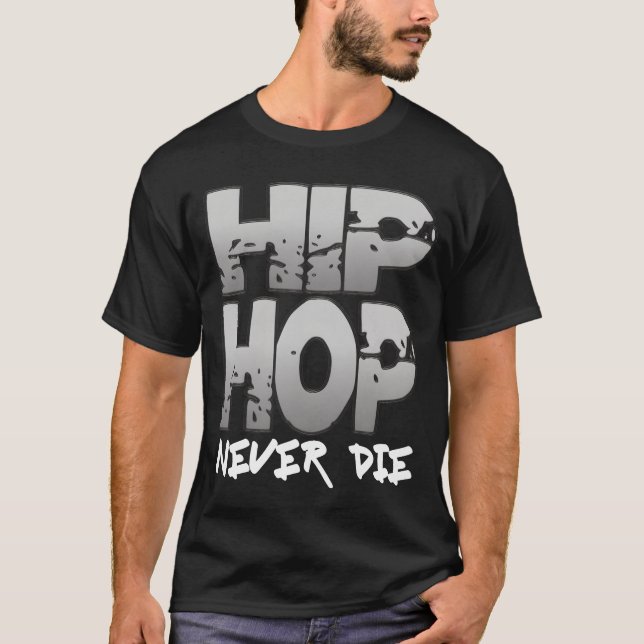 Hip Hop Rap Rapper Junge T-Shirt (Vorderseite)