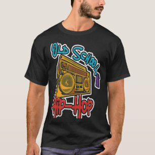 Hip Hop Retro Party Design 90er Jahre alten Rap Mä T-Shirt