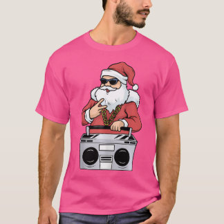 Hip Hop Santa Claus Tshirt Gangster Weihnachtsgetr