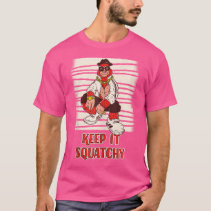 Hip Hop Sasquatch oder Bigfoot T-Shirt