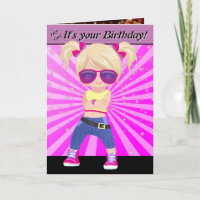 Hip Hop Secret Nachricht Blonde Girls Happy Birthd