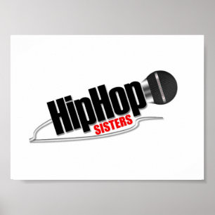 HIP HOP SISTERS-LOGO POSTER