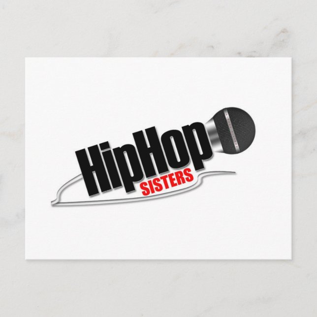 HIP HOP SISTERS POSTCARD POSTKARTE (Vorderseite)