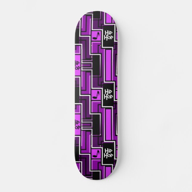 Hip Hop Skateboard (Vorderseite)