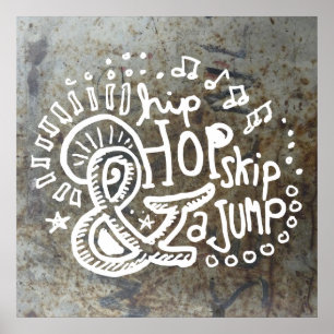 Hip Hop Skip Jump 2B Poster