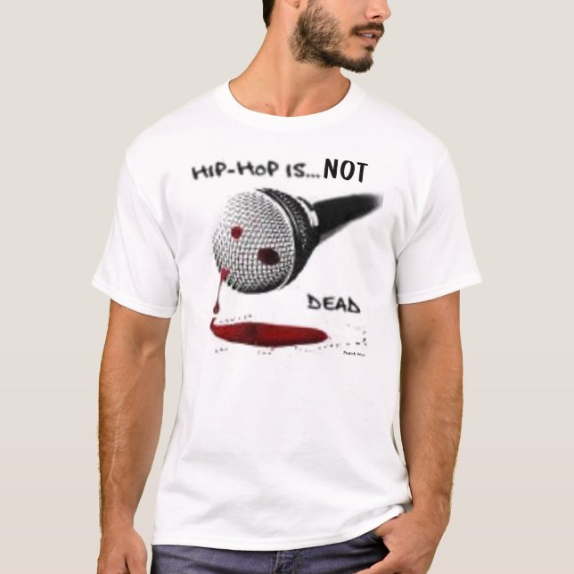 Hip-Hop/Statick Abnutzung T-Shirt (Vorderseite)