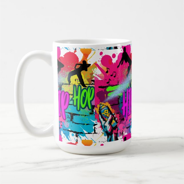  Hip-Hop Street Art  Kaffeetasse (Links)