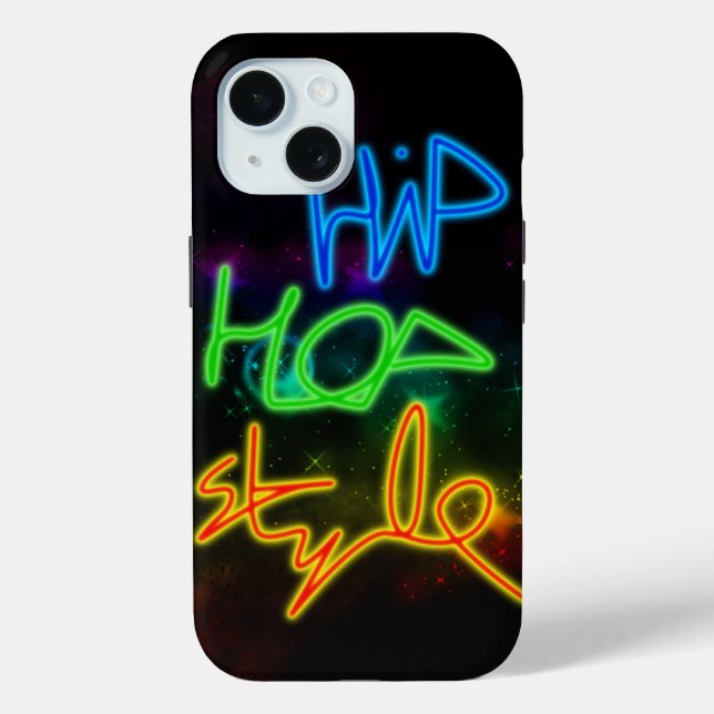 Hip Hop Style iPhone 15 Case-Mate Hülle (Rückseite)