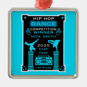 Hip Hop Tance Wettbewerb Ornament Aus Metall