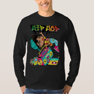 Hip Hop Tancing Break Dance Spring Summer Street P T-Shirt