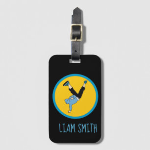 Hip Hop Tänzer Gepäckanhänger