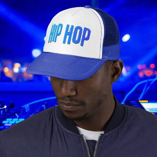 Hip Hop Tanzmusik neblau Truckerkappe