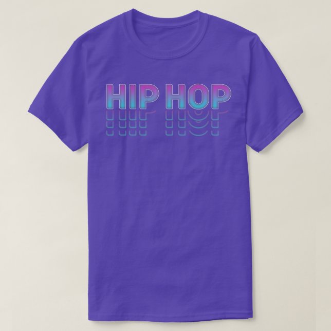 Hip Hop-Typ T-Shirt (Design vorne)