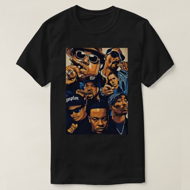 Hip Hop verbirgt alle gemeinsam klassische T - Shi T-Shirt (Design vorne)
