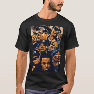 Hip Hop verbirgt alle gemeinsam klassische T - Shi T-Shirt