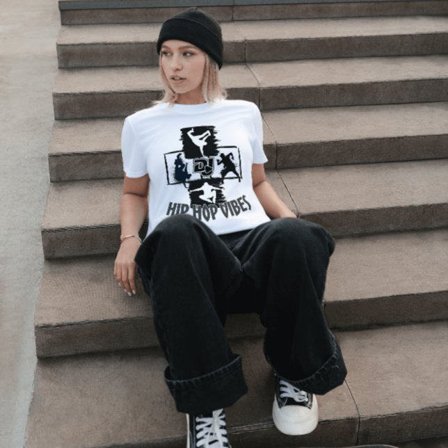 Hip Hop Vibes 2.w T-Shirt (Von Creator hochgeladen)