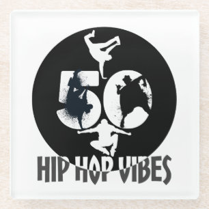 Hip Hop Vibes.w Glasuntersetzer