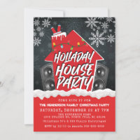 Hip Hop Weihnachts-Hausparty Weihnachten