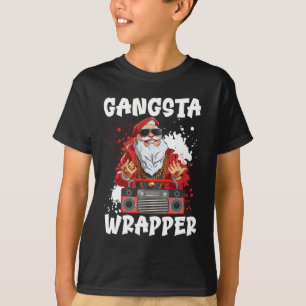 Hip Hop Weihnachtsmann Gangster Weihnachten Gangst T-Shirt