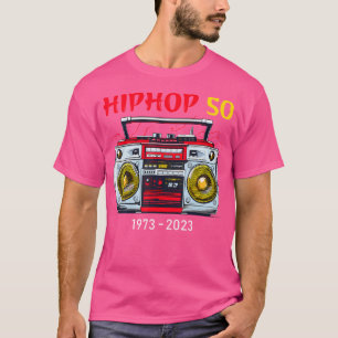 Hiphop 50 Jahre Alter Angesagt-Hop Lover T-Shirt