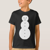 Hiphop Angry Snowman Weihnachten
