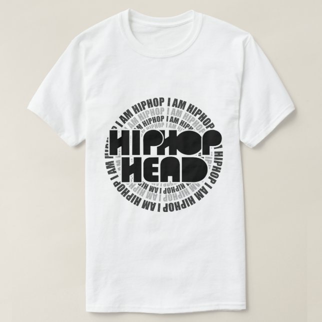 HipHop Head für Eternity T-Shirt (Design vorne)