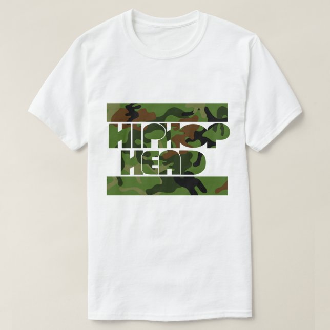 HipHop Head Guerilla T-Shirt (Design vorne)