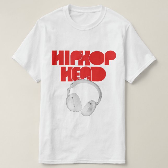 HipHop-Kopfziege T-Shirt (Design vorne)