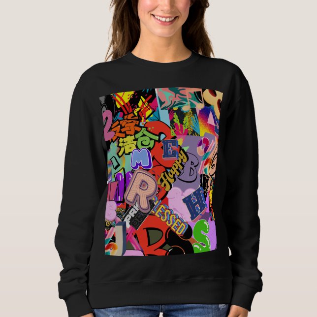 Hiphop-Leben Sweatshirt (Vorderseite)