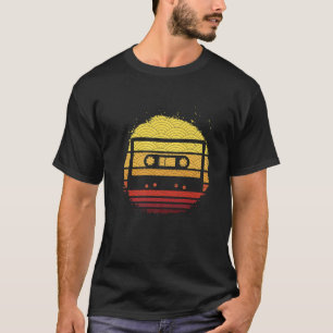 Hiphop Music Cassette Rap Rapper Vintag Retro T-Shirt