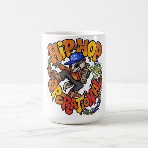 Hiphop Operational Badger Streetwear Kaffeetasse