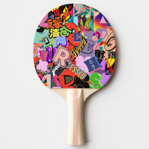 Hiphop ping pong tischtennis schläger