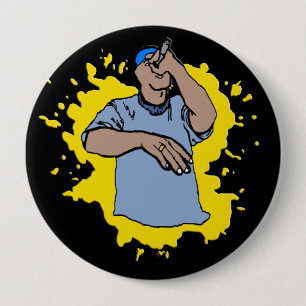 Hiphop-Rap Button