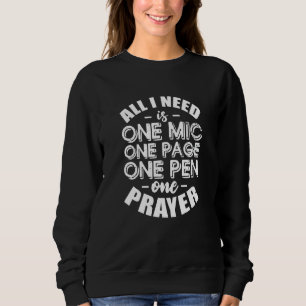 Hiphop Rap Music 80's 90 Sweatshirt