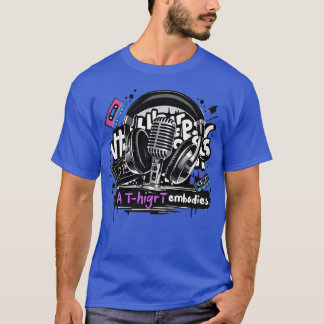 HipHop stirbt nie Geschenk für Frauen und Männer F T-Shirt