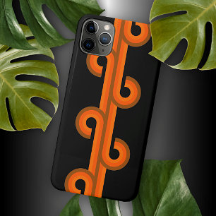 Hippe abstrakte Wellen-Curls-Fusion Fine Art Muste Case-Mate iPhone Hülle