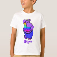 "Hippe" Hippieflusspferd