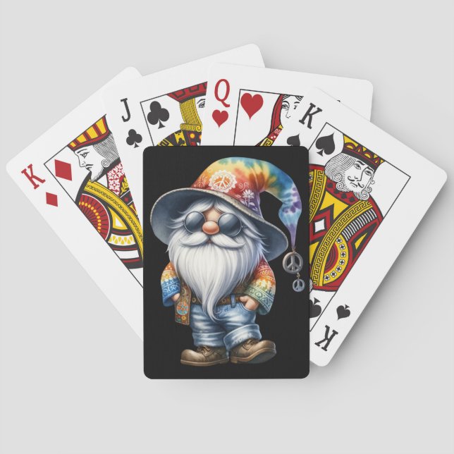 Hippi-Gnom Spielkarten (Rückseite)