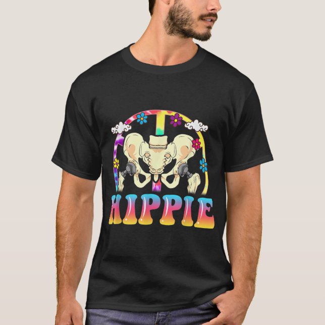 Hippie Angesagte Ersetzung Gemeinsame Operation Fu T-Shirt (Vorderseite)