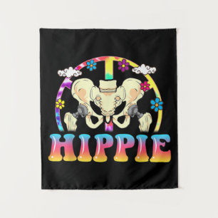 Hippie Angesagte Ersetzung Gemeinsame Operation Fu Wandteppich